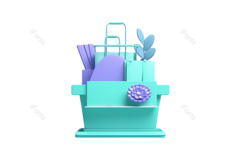 装饰图片,形状元素,卡通PNG,网上购物免抠素材